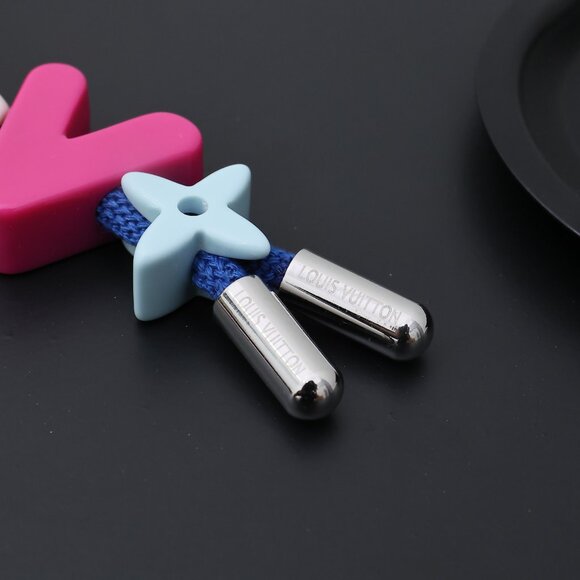 Louis Vuitton Colorful "LV" Letter Bag Charm/Keychain - Picture 5 of 6